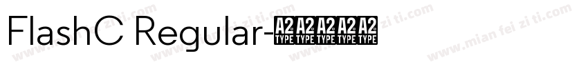 FlashC Regular字体转换